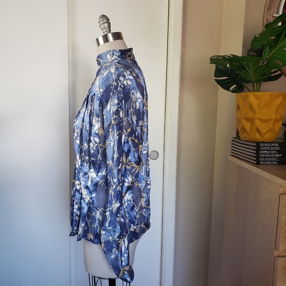 VINTAGE The Silk Farm Blouse Size 10! - Picture 6 of 11